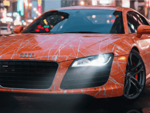 Orange Neural Overlamination 2 Mil